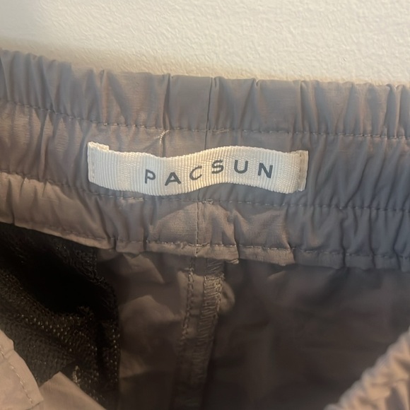 Men's Gray PACSUN Cargo Pants - Picture 3 of 6
